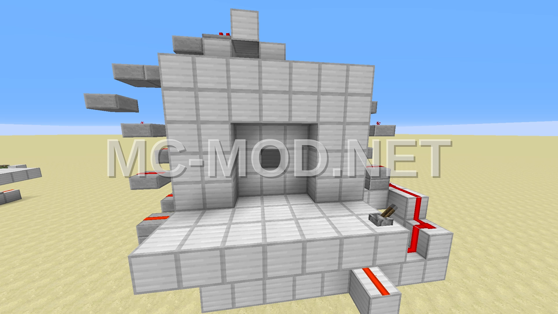 3×3 Vault Door Redstone