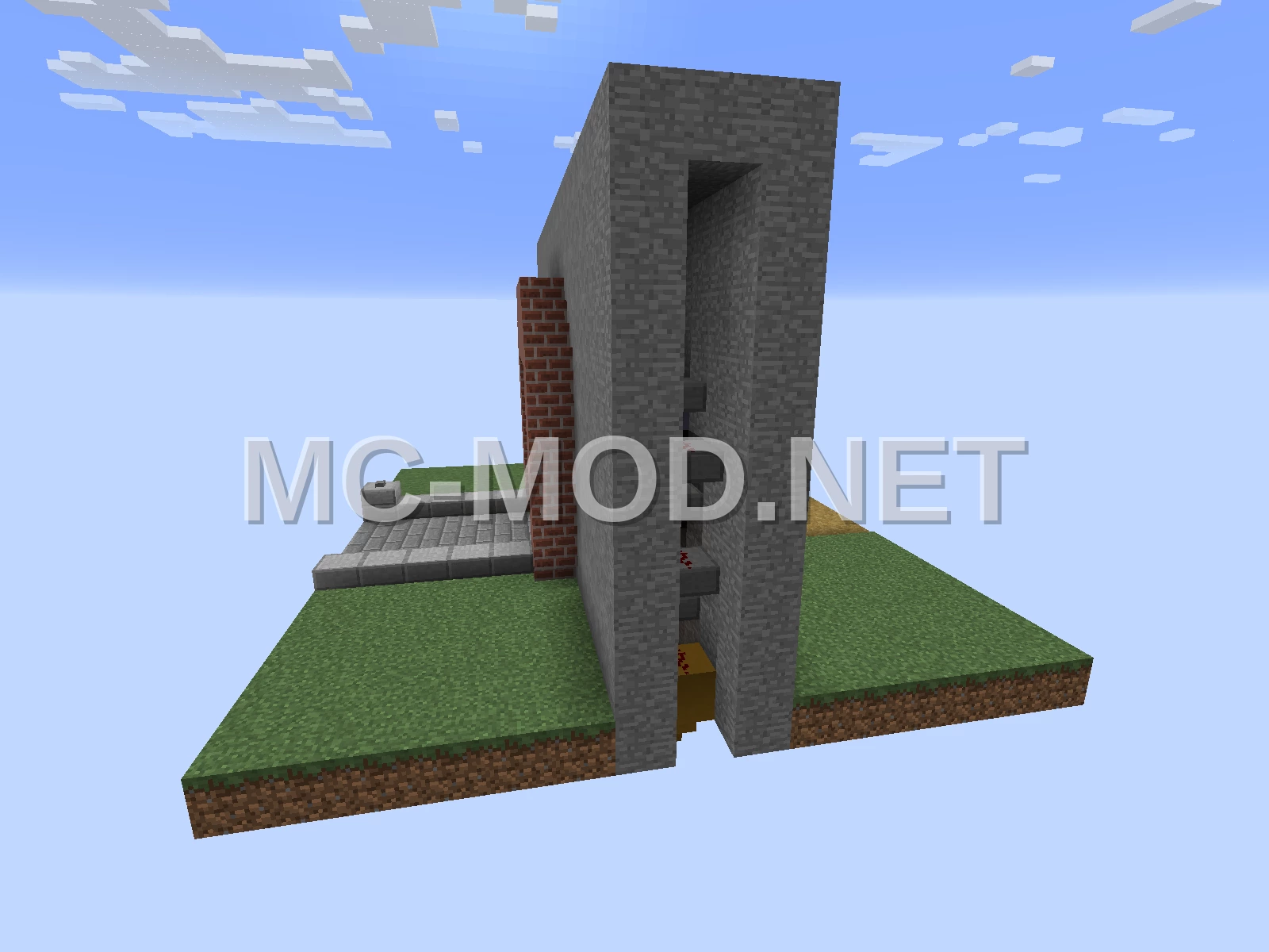4×5 Decorated Piston Door