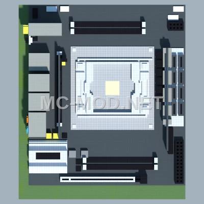 ASRock X299E-ITX AC Motherboard Pixel Art