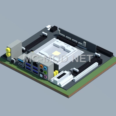 ASRock X299E-ITX AC Motherboard Pixel Art