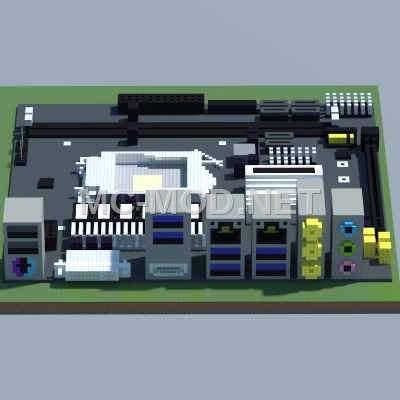 ASRock Z270M-ITX/ac Motherboard Pixel Art