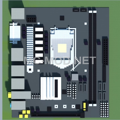 ASRock Z270M-ITX/ac Motherboard Pixel Art