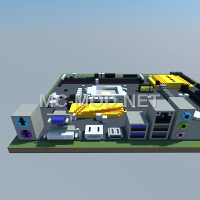 ASUS H170-PRO Motherboard Pixel Art