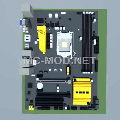 ASUS H170-PRO Motherboard Pixel Art