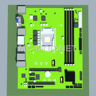 ASUS PRIME B250M-C Motherboard Pixel Art