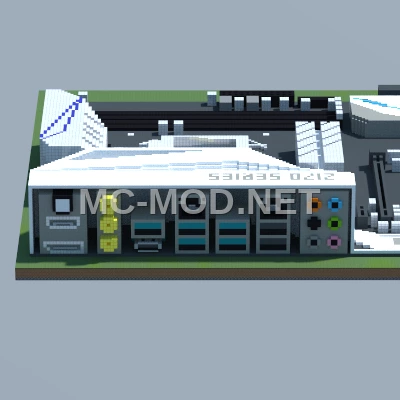 ASUS Z170 Motherboard Pixel Art – 83,158 Blocks
