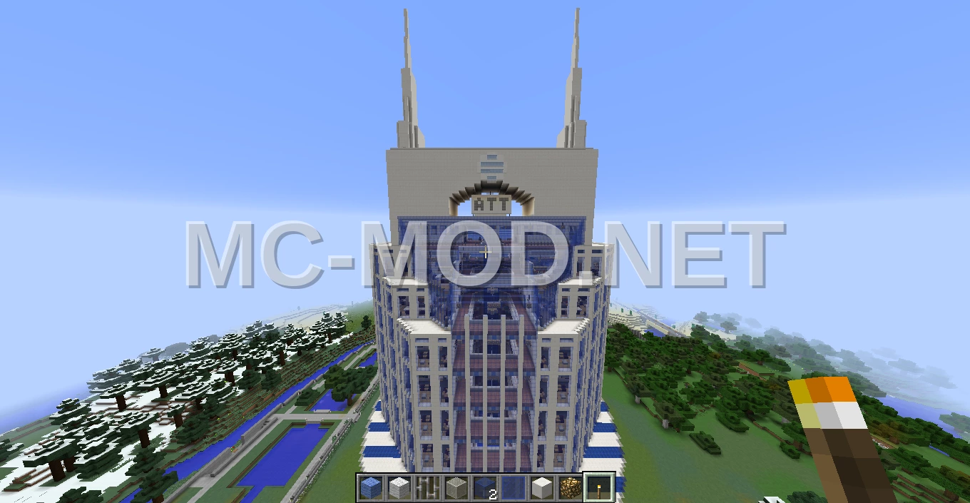AT&T Building Nashville – Modern Skyscraper Replica