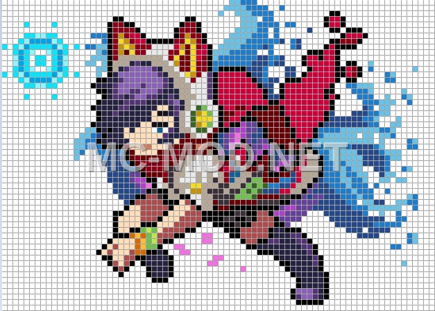 Ahri Arcade Pixel Art