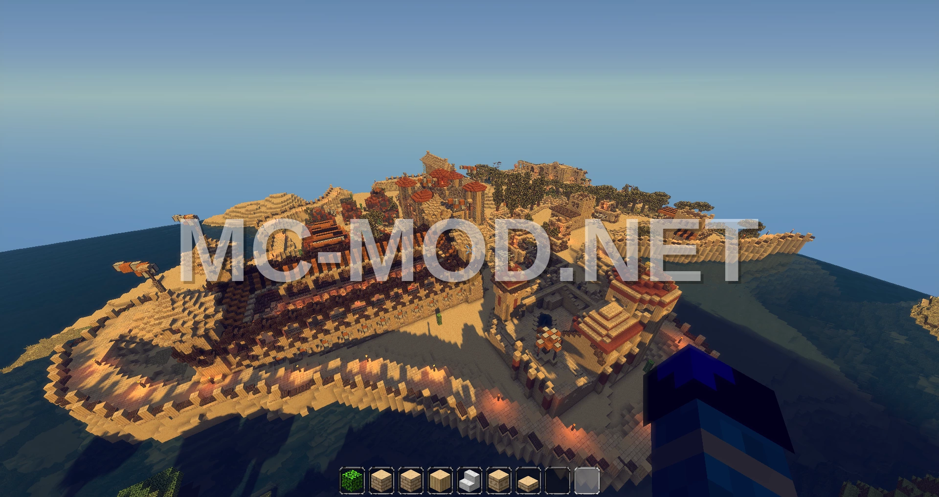 Ancient Desert City Map