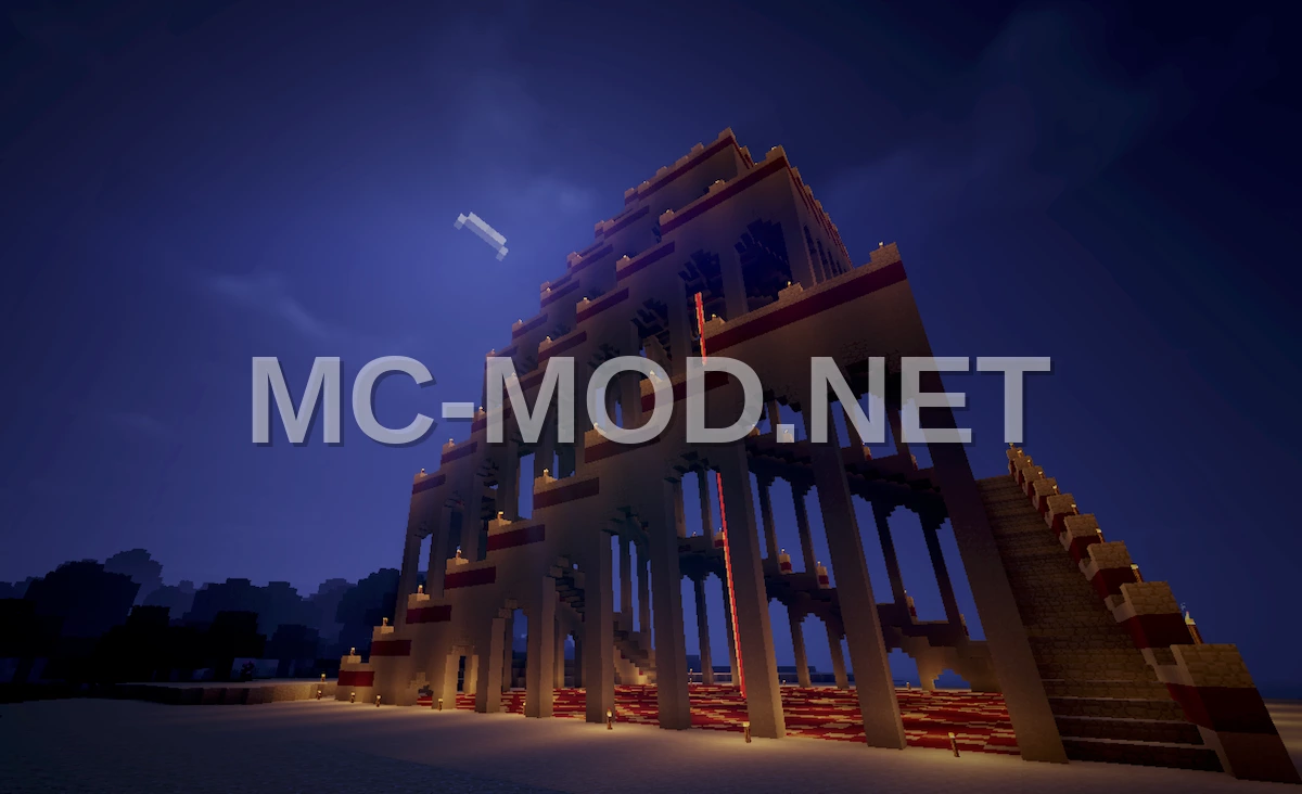 Ancient Ziggurat Structure