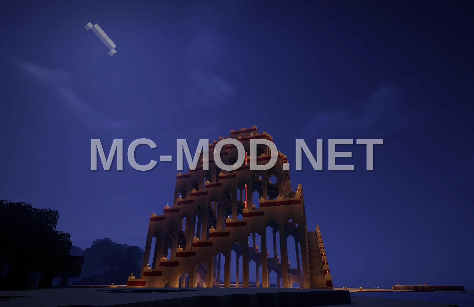 Ancient Ziggurat Structure