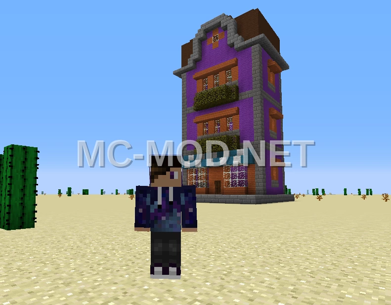 Apartment Building With Shop