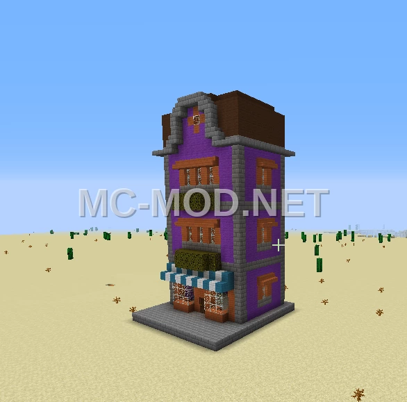 Apartment Building With Shop