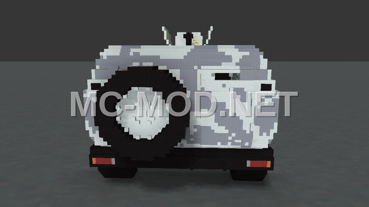 Armored Snow Patrol Truck