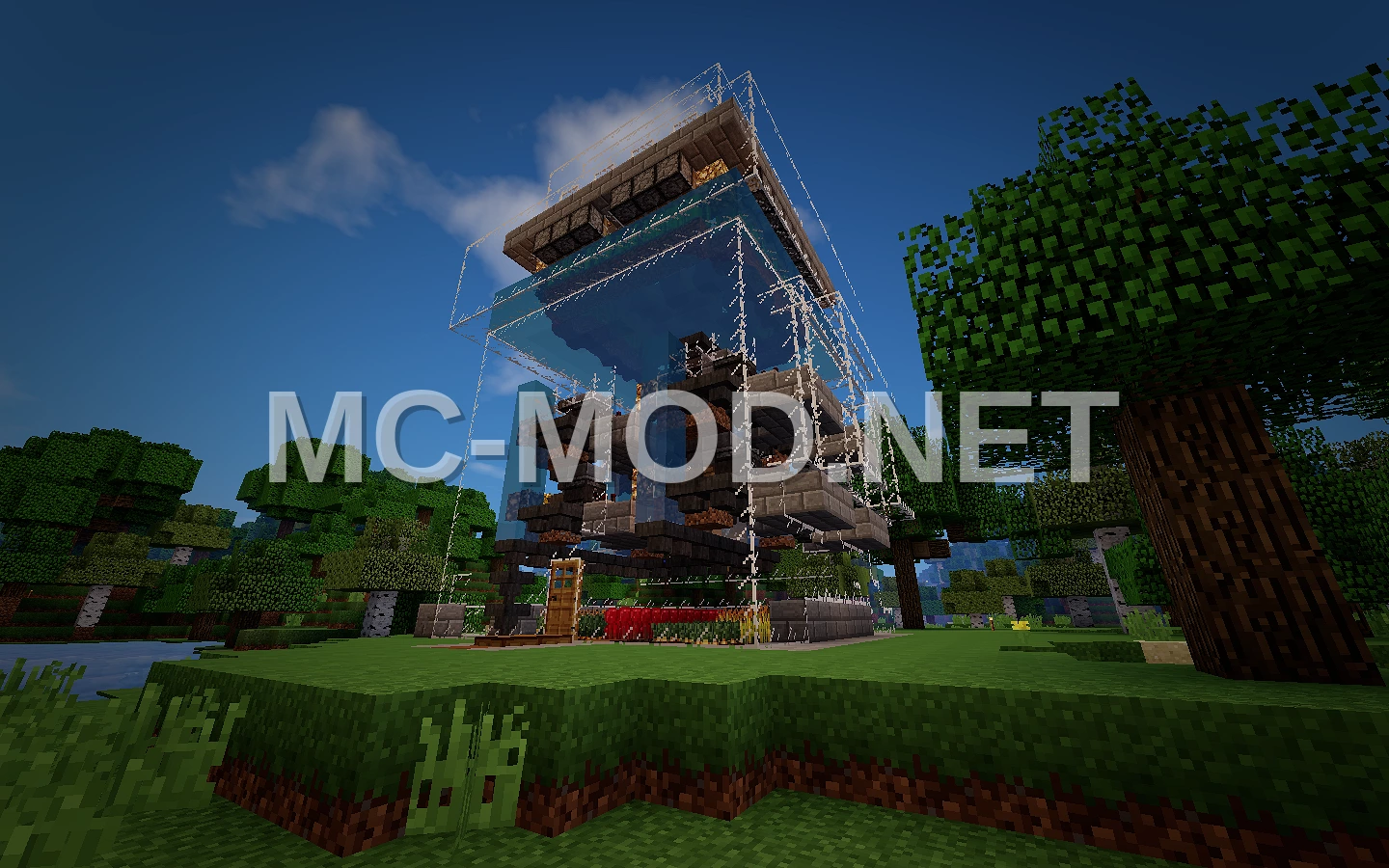 Automated Crop and Melon Farm Tower