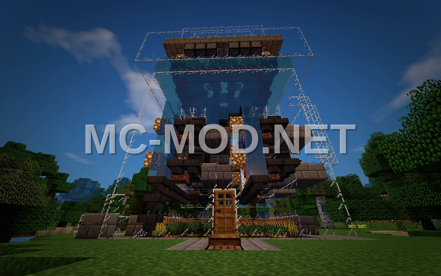Automated Crop and Melon Farm Tower