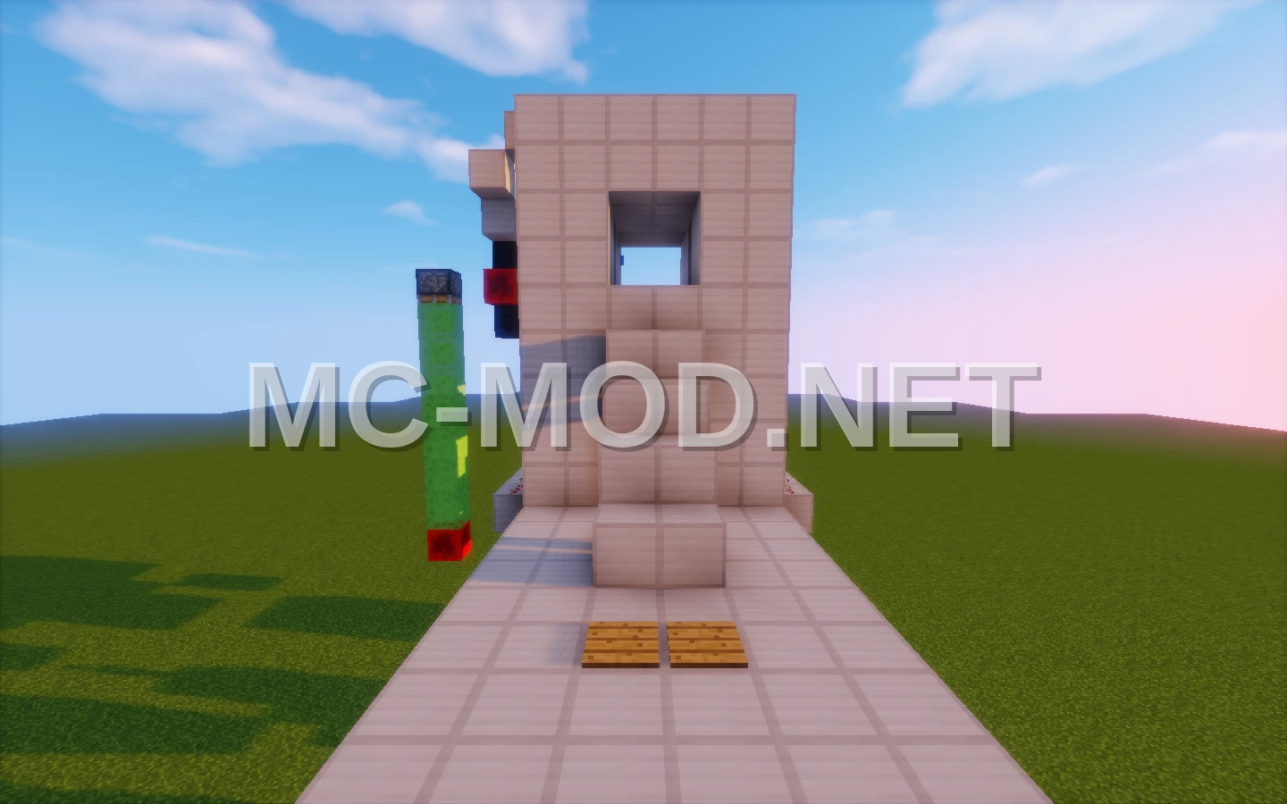 Automatic Flush Stairs for Secret Rooms