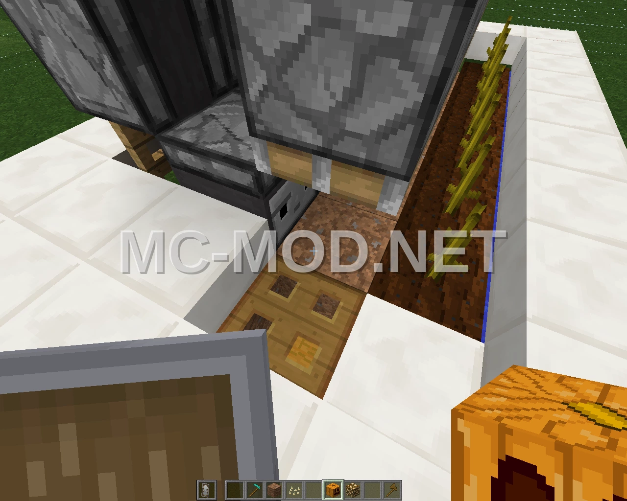 Automatic Pumpkin Farm With Large Chest Storage