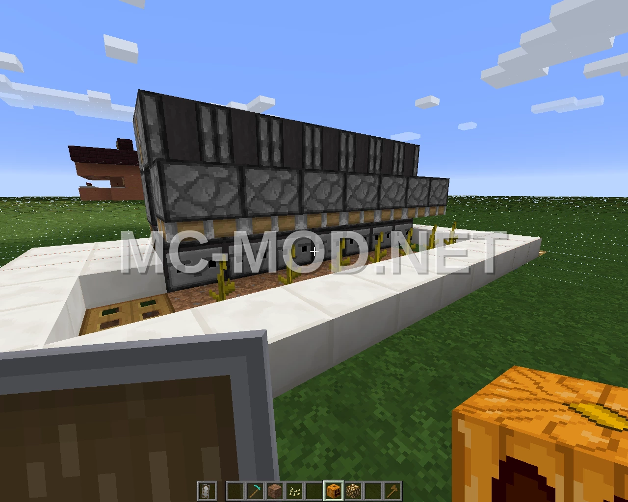 Automatic Pumpkin Farm With Large Chest Storage