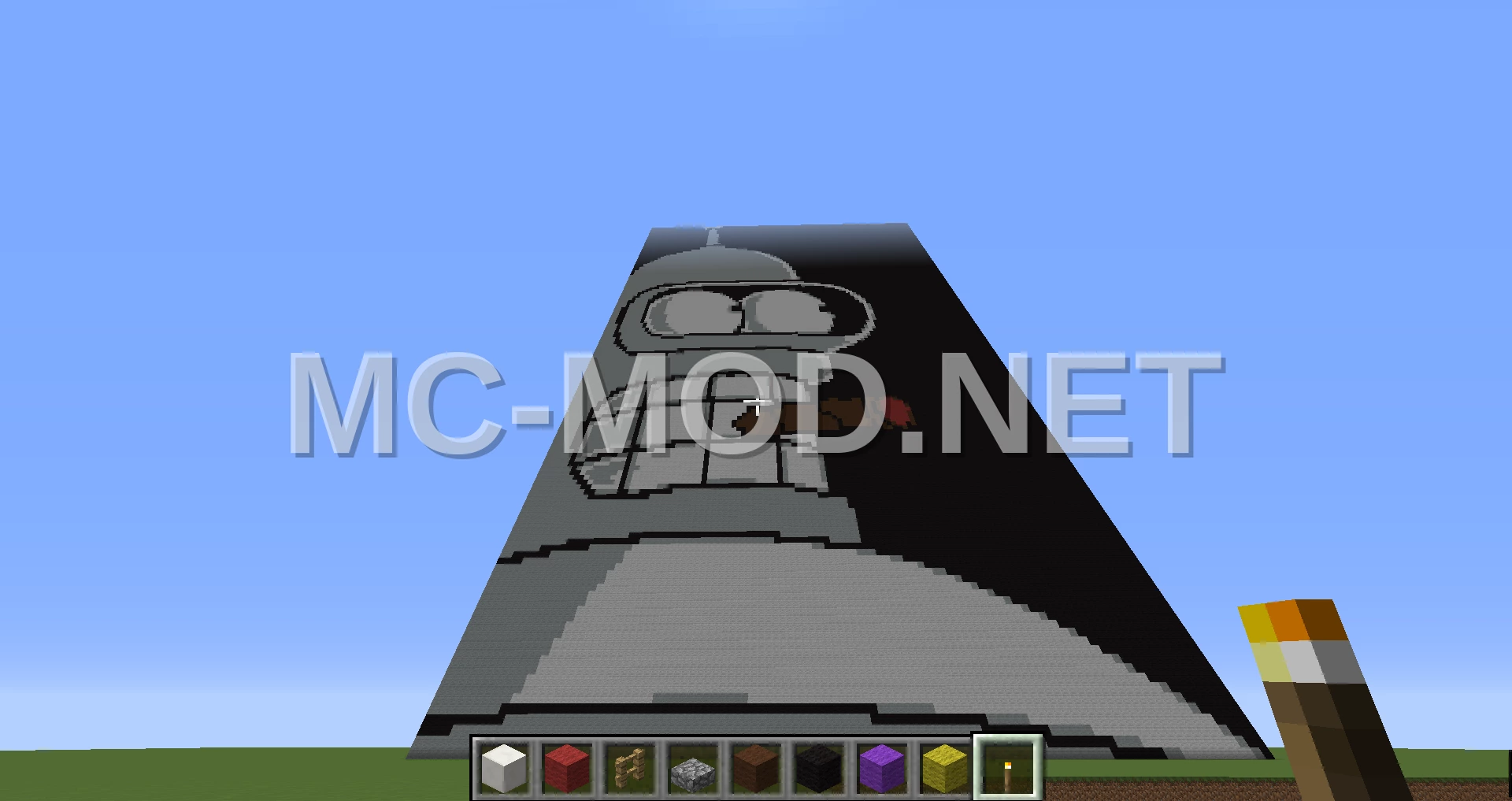 Bender Futurama Pixel Art