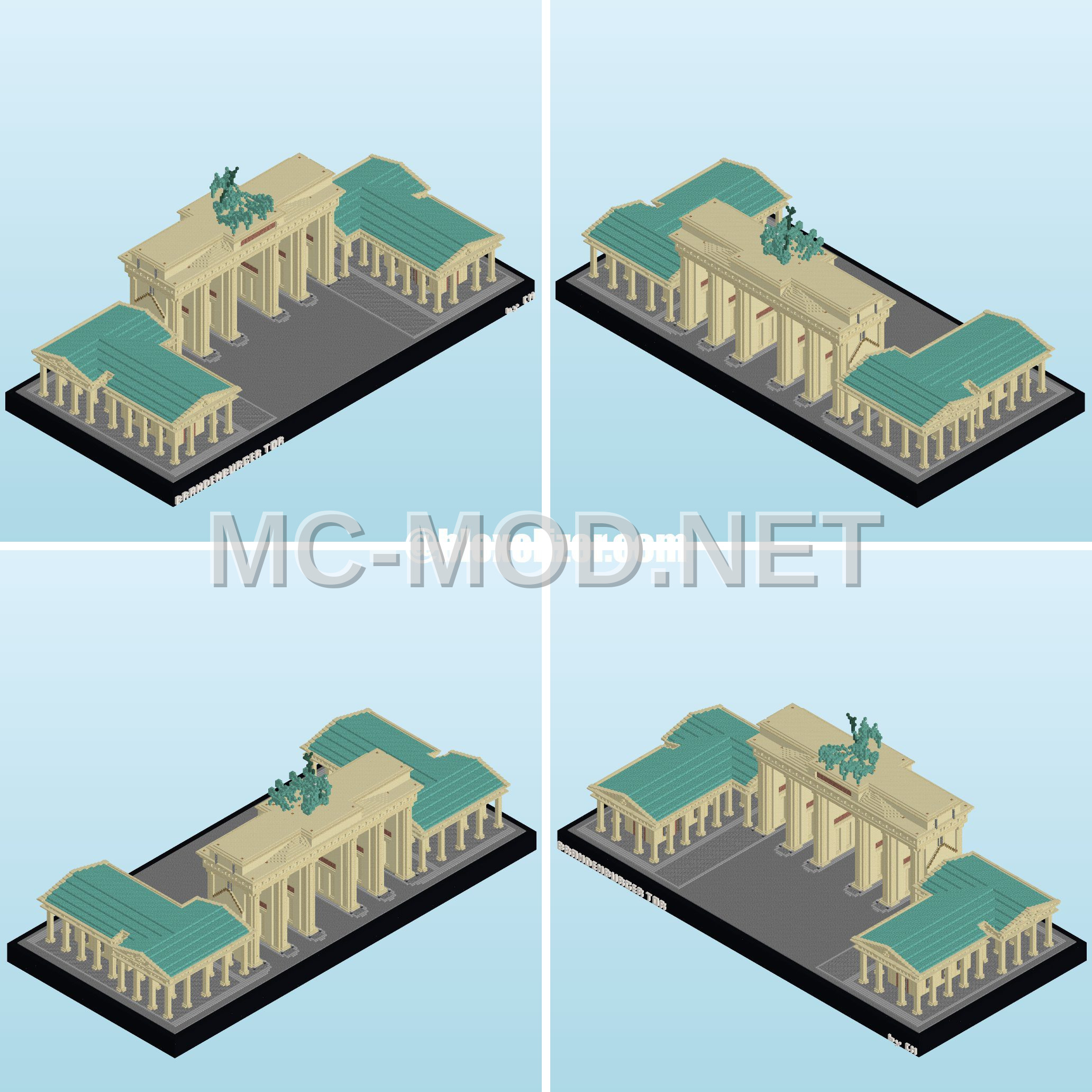 Brandenburg Gate Structure