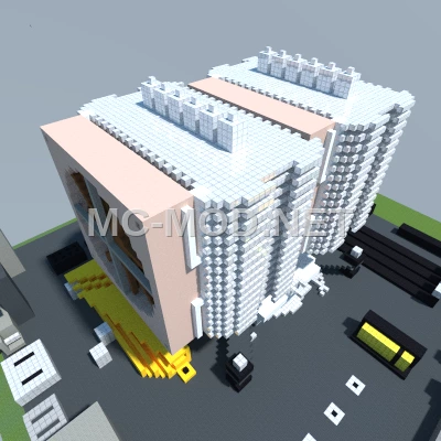CPU Cooler Pixel Art Structure
