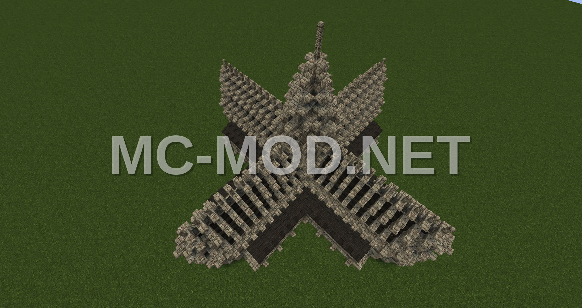 Cardinal Zombie Temple Structure