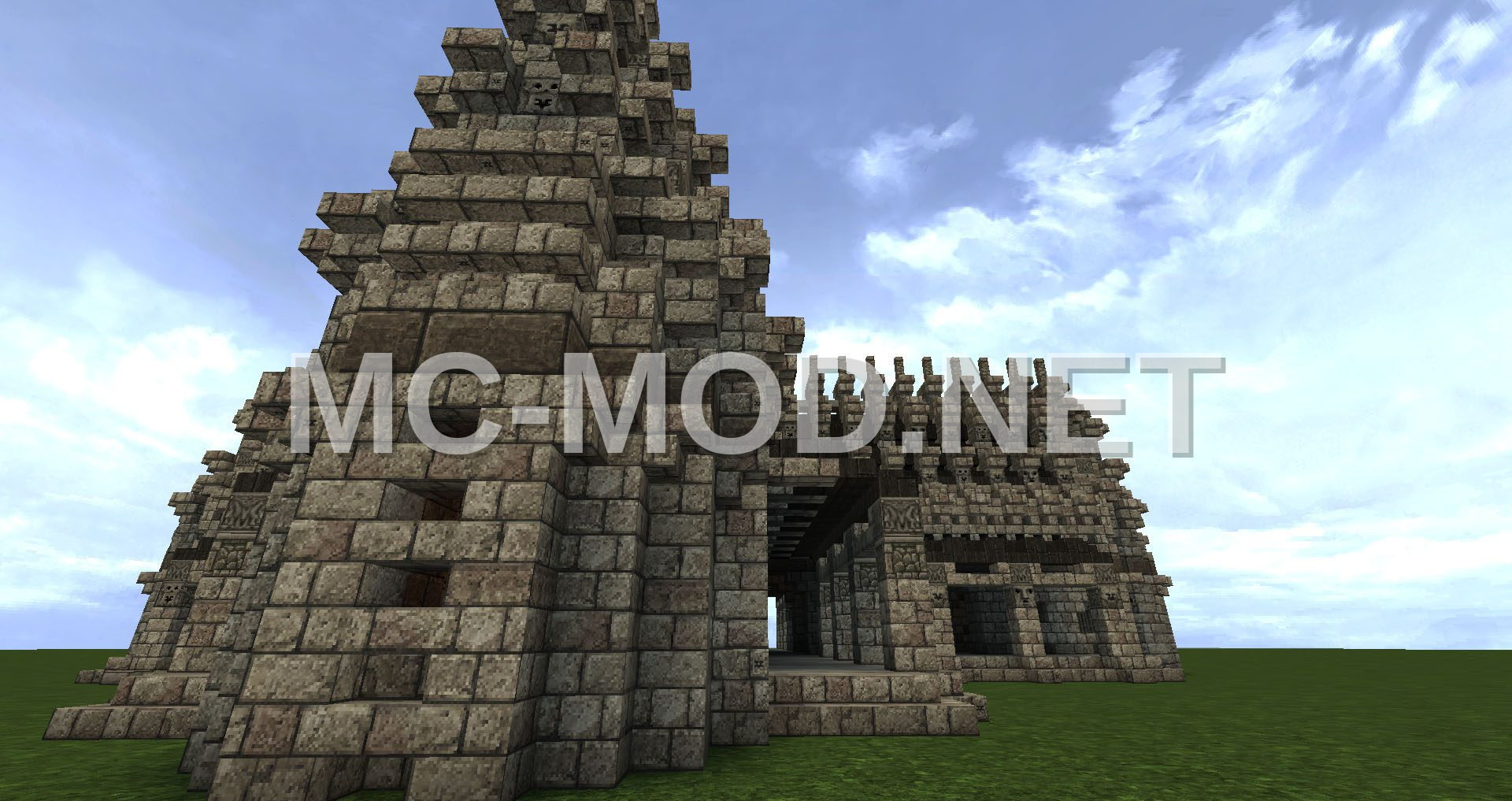 Cardinal Zombie Temple Structure