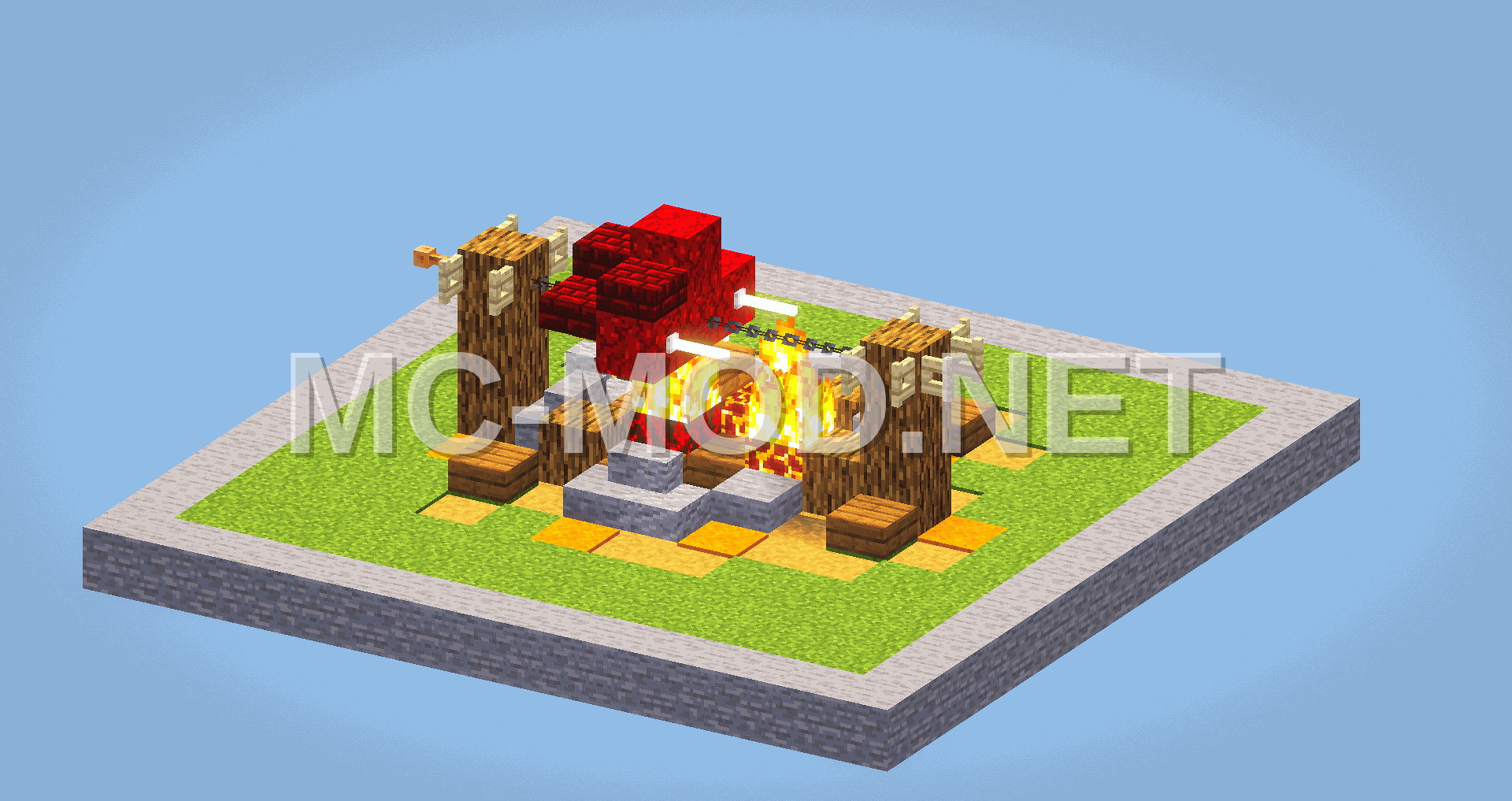 Clash of Clans Army Camp Level 4 Structure