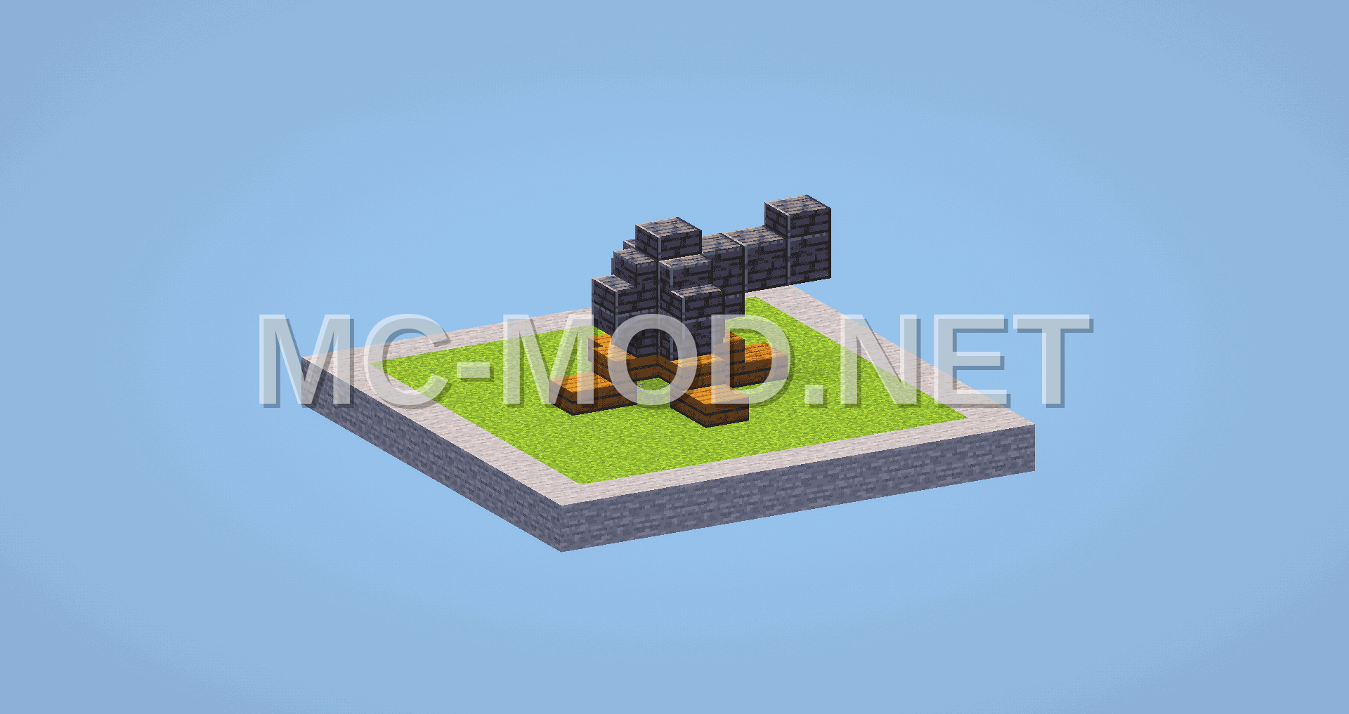 Clash of Clans Cannon Level 1 Pixel Art