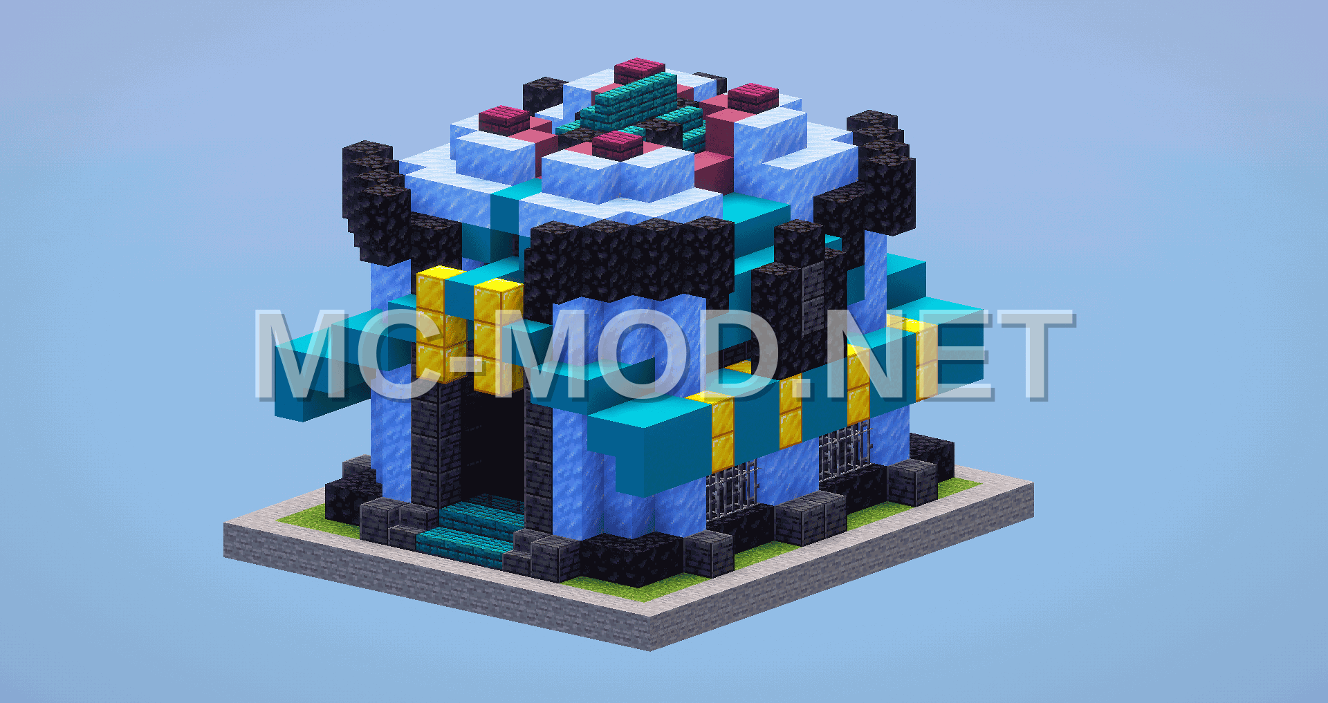 Clash of Clans Town Hall Level 13 Minecraft Build