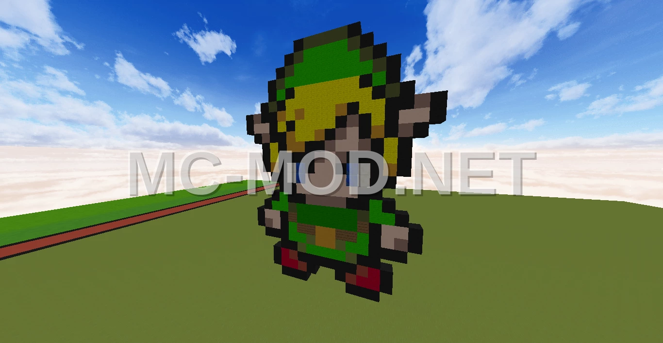 Classic Link Pixel Art