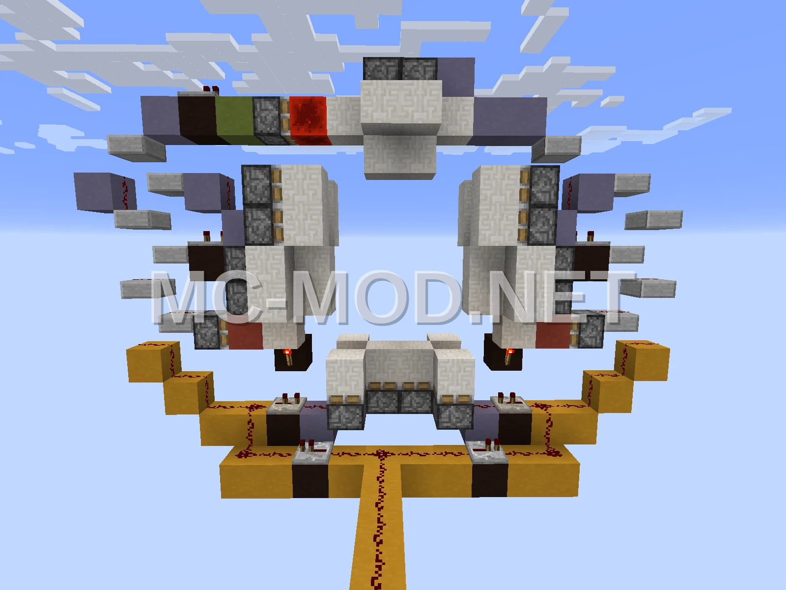 Compact 4×5 Piston Door