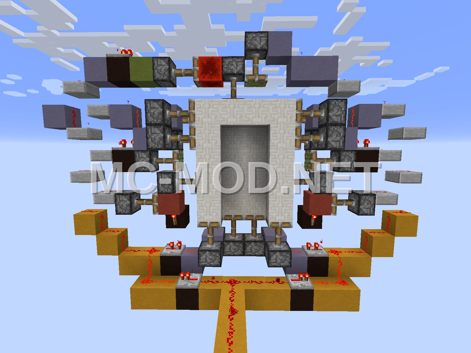 Compact 4×5 Piston Door