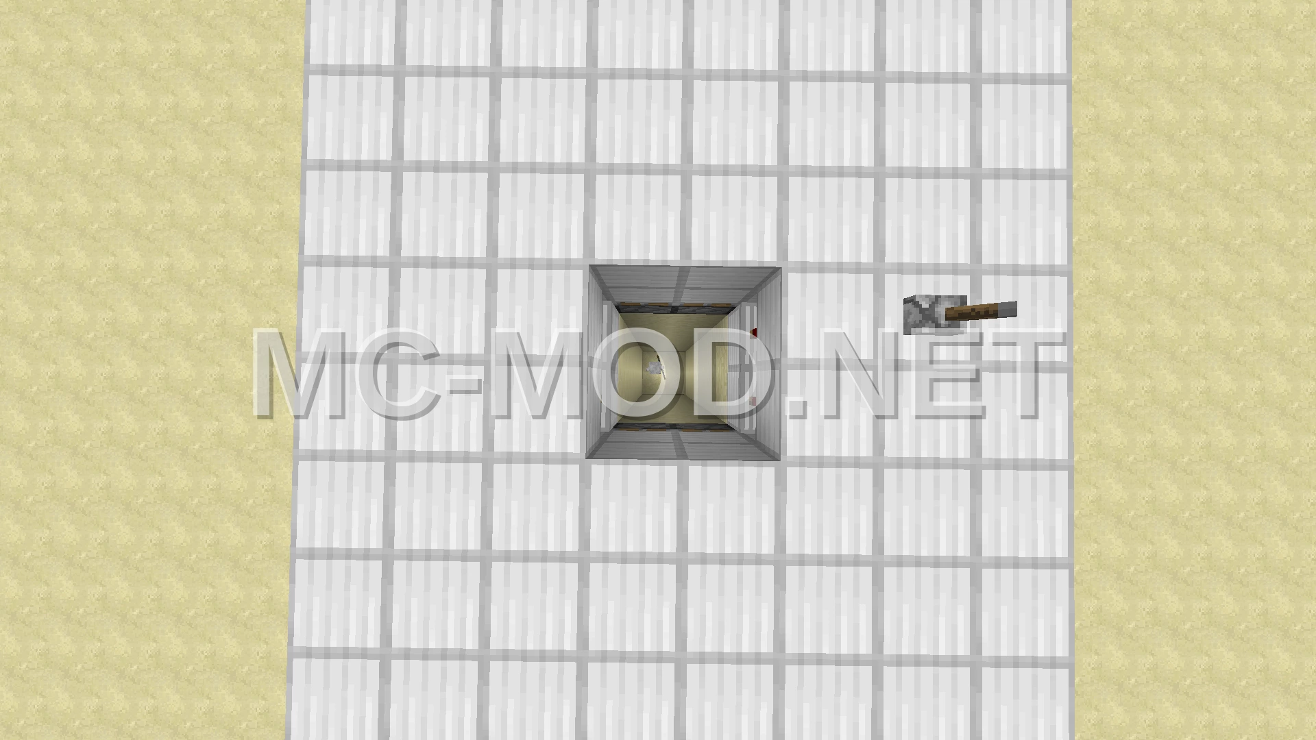 Compact Flush Trapdoor
