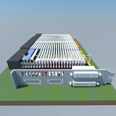 Computer Graphics Card Heatsink
