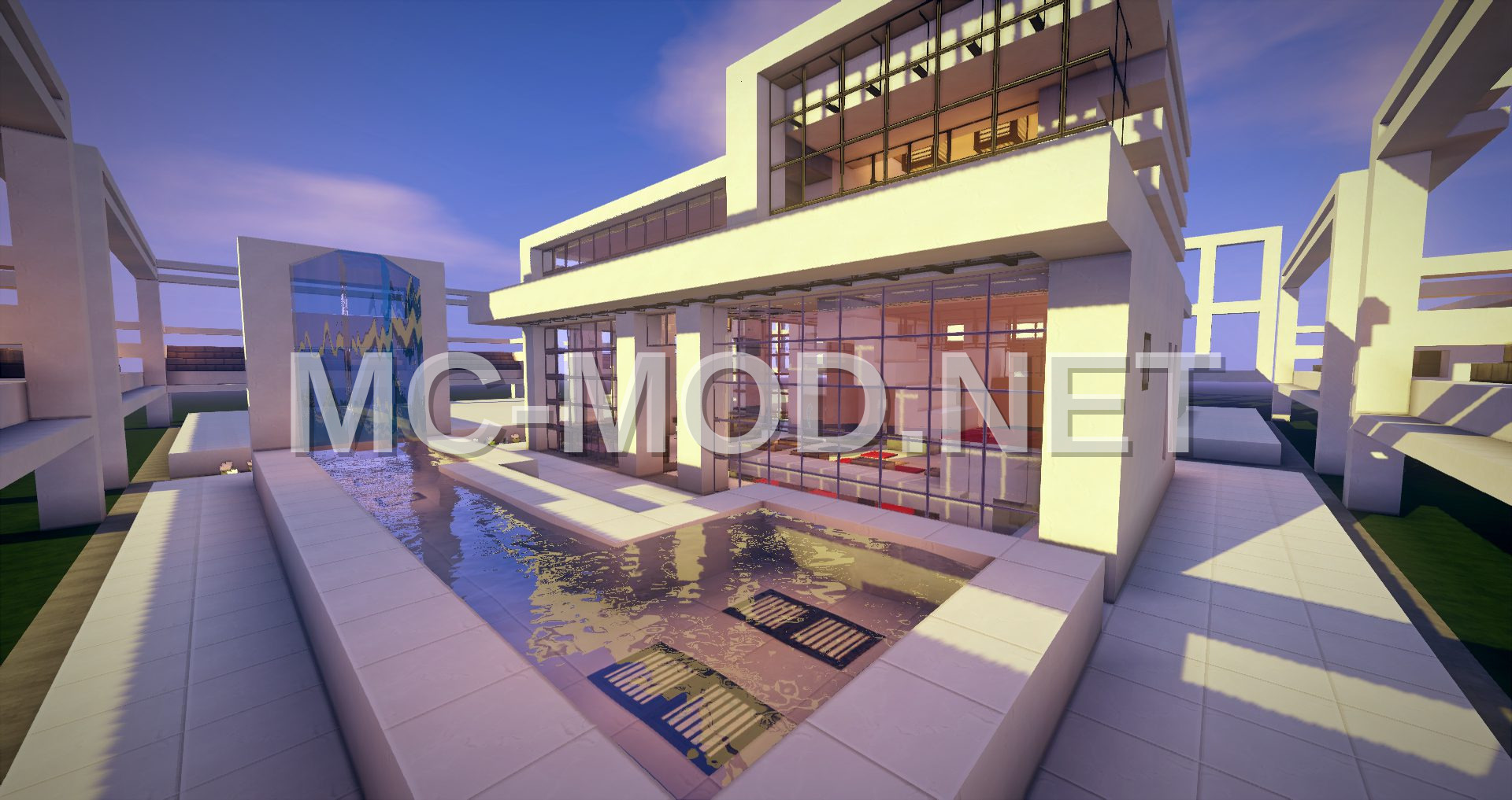 Contemporary Home Design with Pool