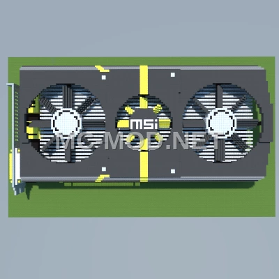 Pixel Art Graphics Card