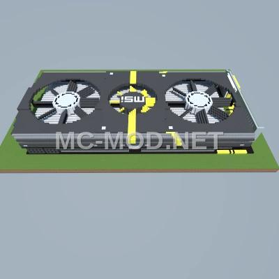 Pixel Art Graphics Card