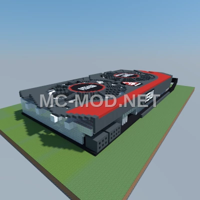 Custom PC Graphics Card Sculpture