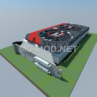 Custom PC Graphics Card Sculpture