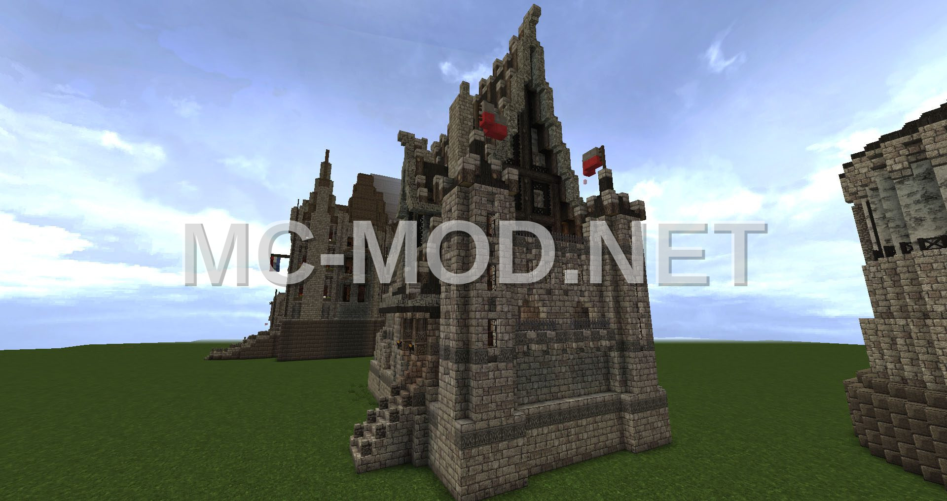 D Style Keep Exterior Structure