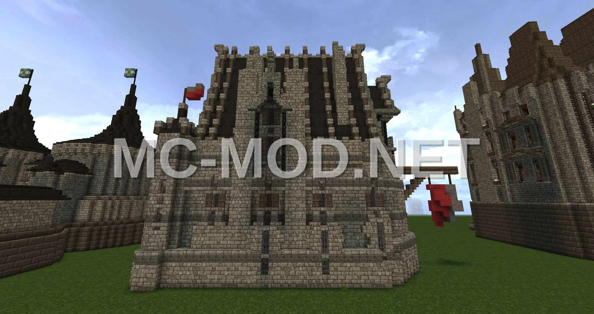 D Style Keep Exterior Structure