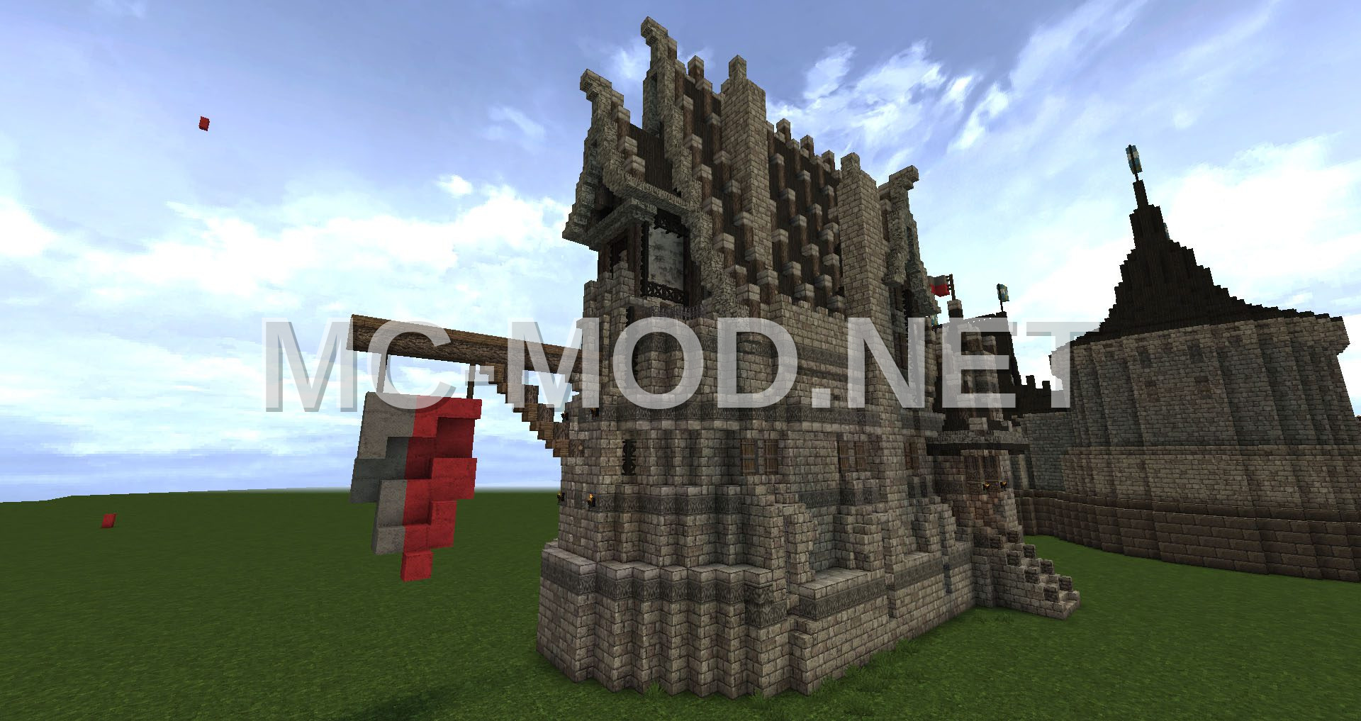 D Style Keep Exterior Structure
