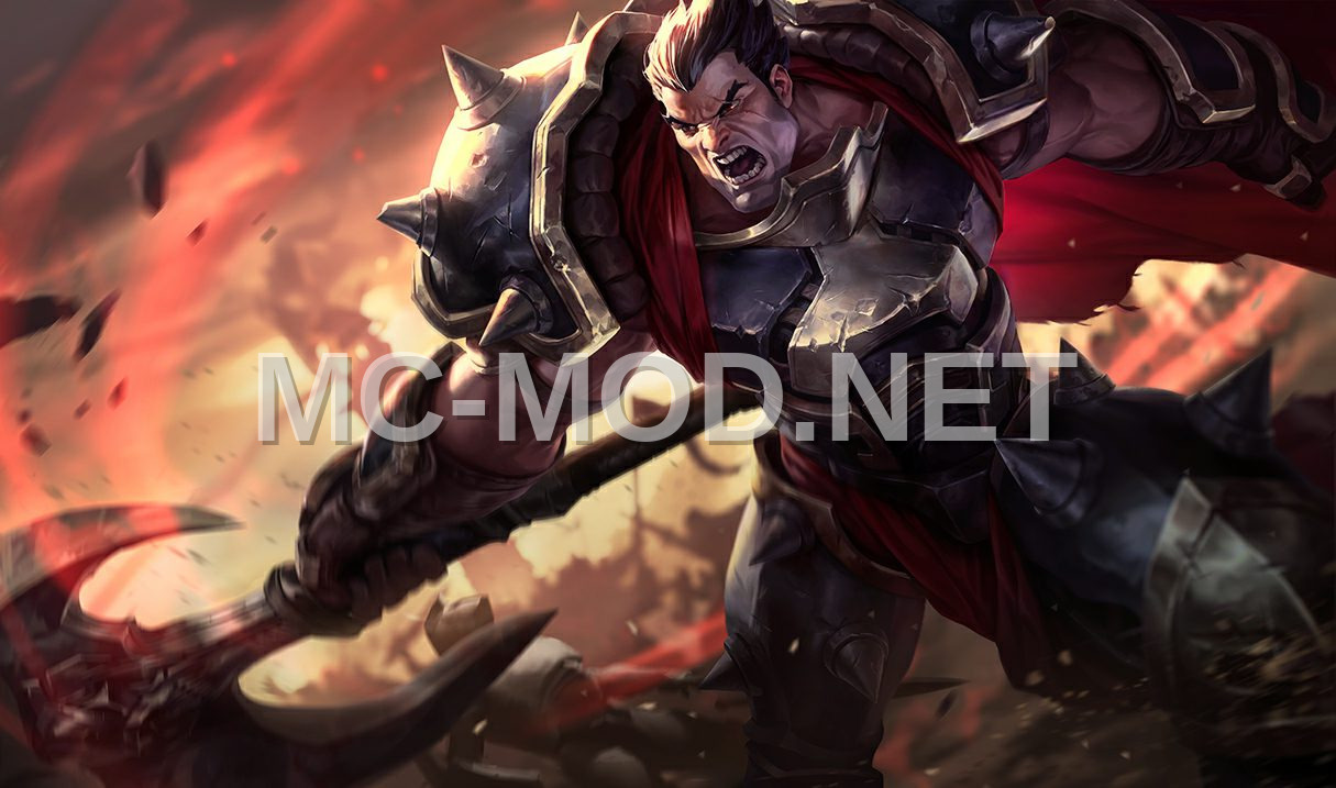 Darius League of Legends Pixel Art