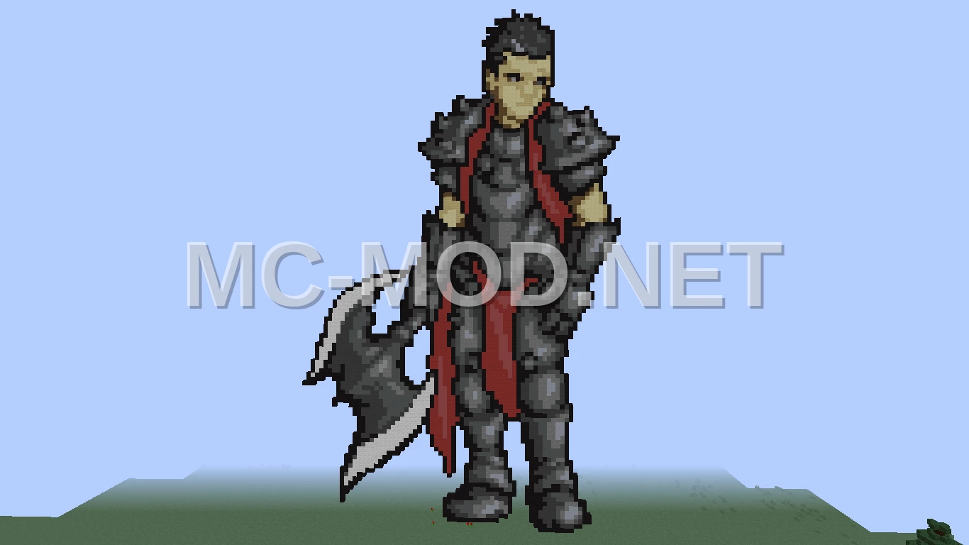 Darius League of Legends Pixel Art