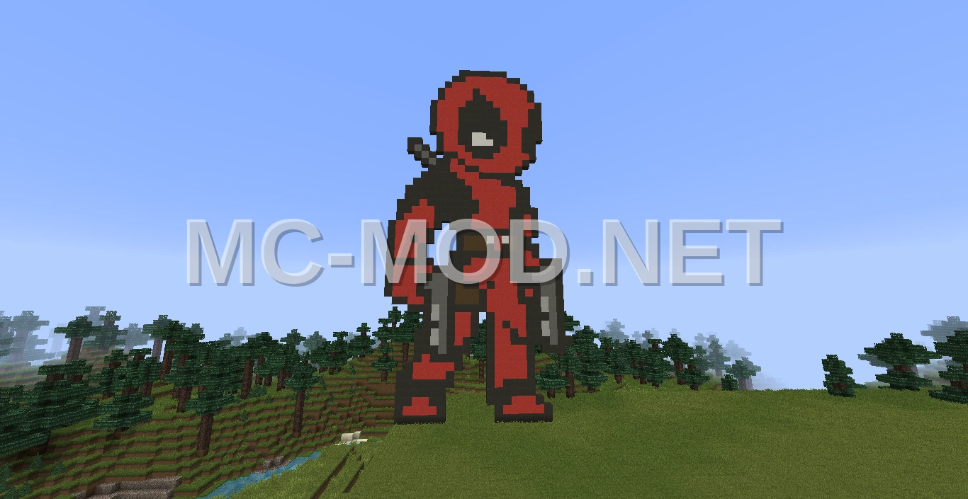 Deadpool Pixel Art