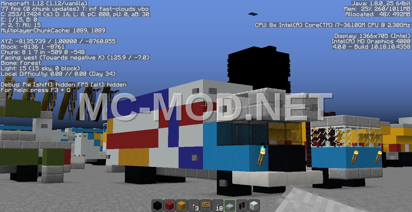 Decorated 10W Truck Van