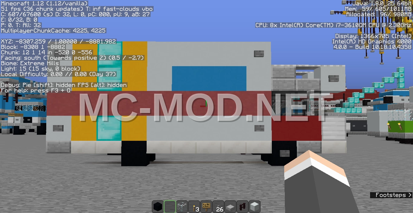 Decorated 6-Wheel Truck