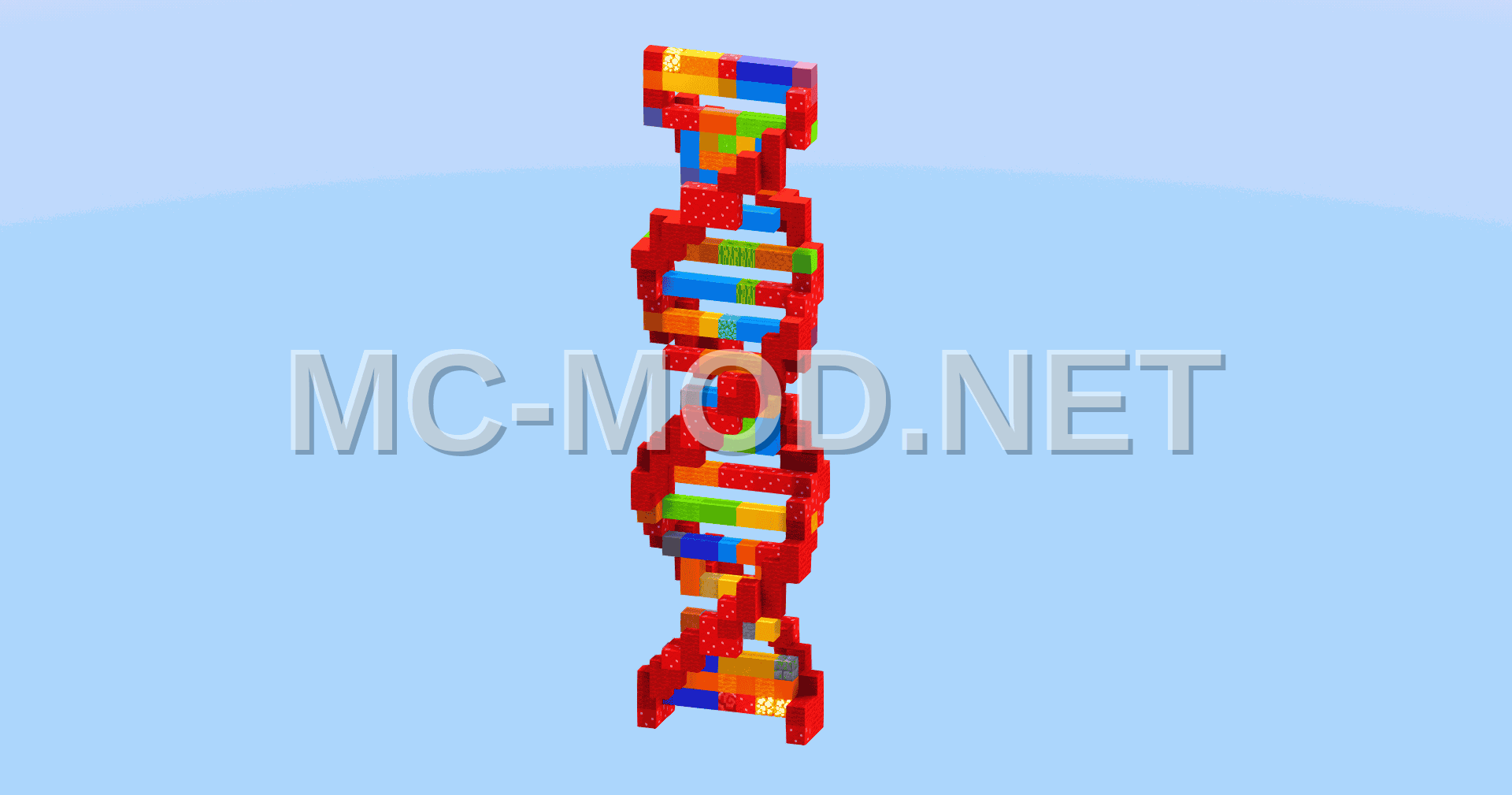 Deoxyribonucleic Acid Statue